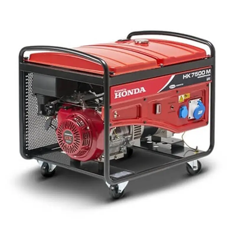 Honda HK 7500 MS 7.5 kVA Marşlı Benzinli Monofaze Jeneratör | DEMAG Power Generator Honda HK 7500 MS 7.5 kVA Marşlı Benzinli Monofaze Jeneratör