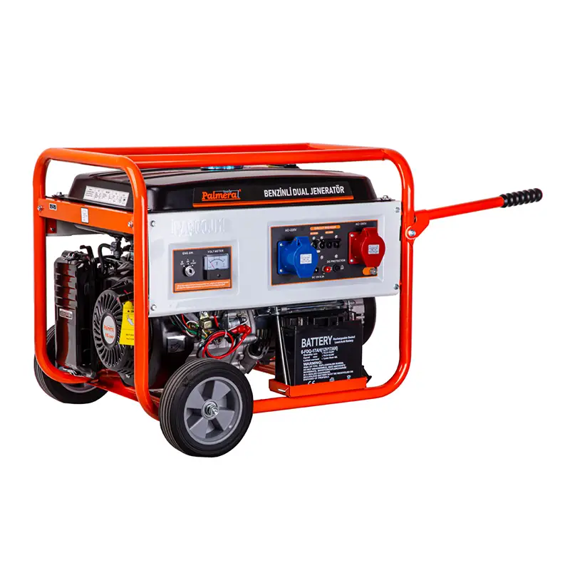Palmera PA900JMD Marşlı Dual 9,5kVA Benzinli Jeneratör | DEMAG Power Generator Palmera PA900JMD Marşlı Dual 9,5 kVA Benzinli Jeneratör